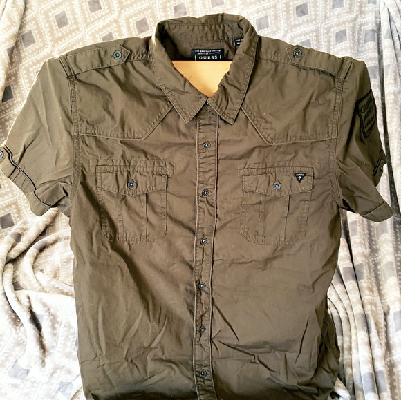 Guess Other - Guess short sleeve button up shirt